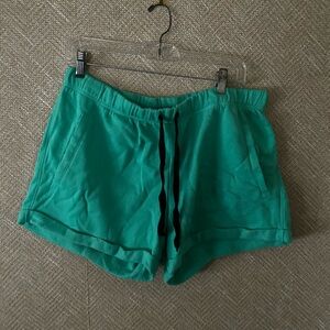 PINK Victoria's Secret Teal Athletic Shorts